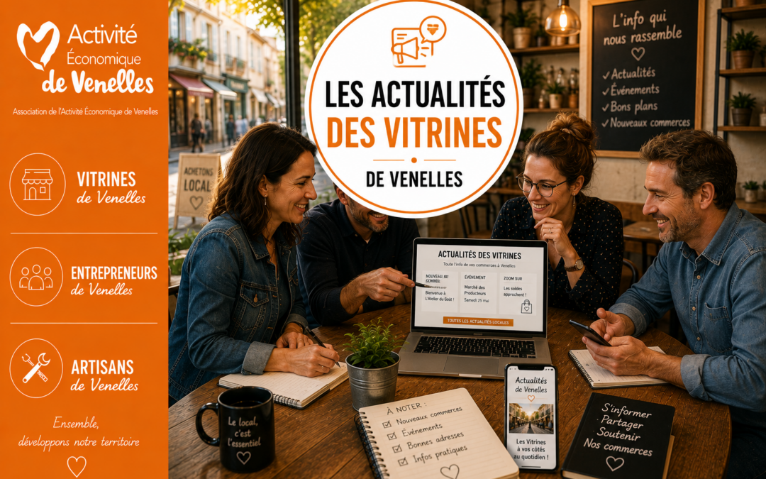 Les Vitrines de Venelles : faire vivre le commerce de proximité